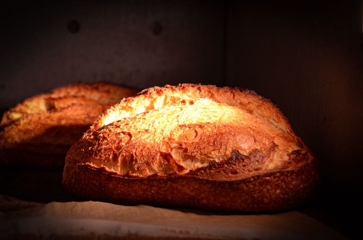 Holzofenbrot der Biebelhausener Mühle nach altem Rezept